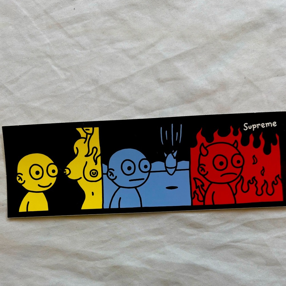 Supreme Sticker (few years old)